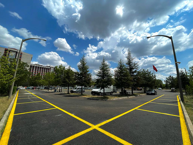 Site içi yol ve otopark düzenleme